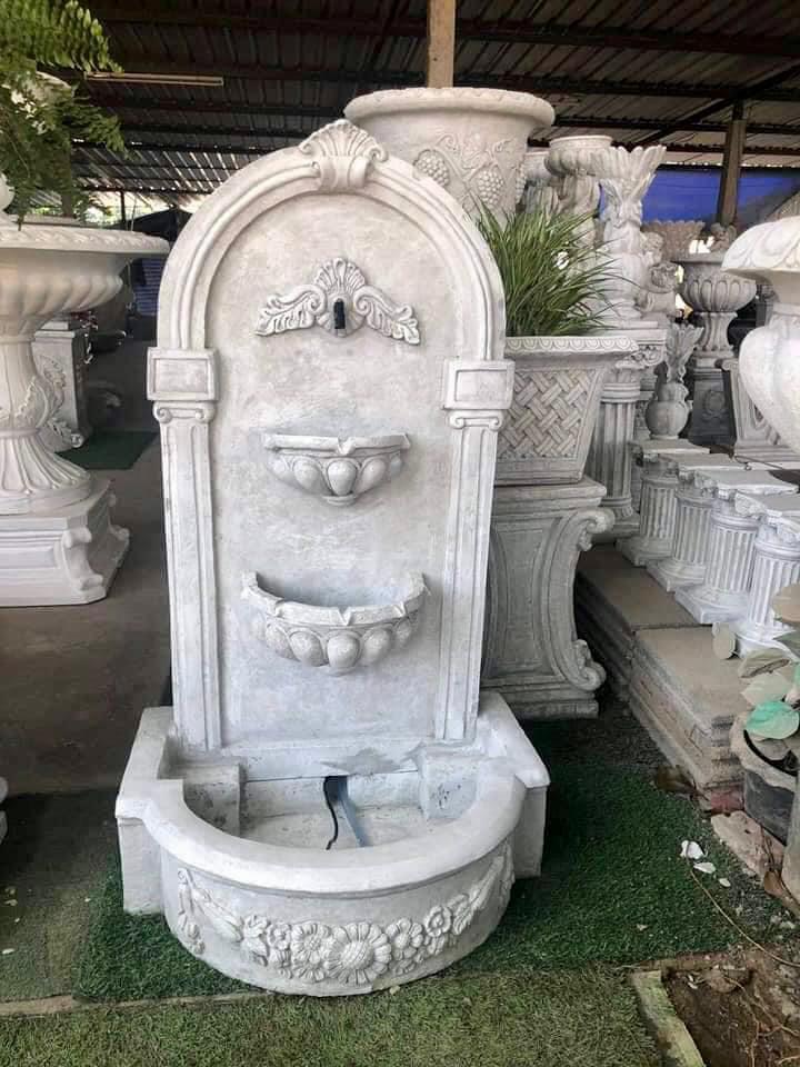 סביל מים מזרקת קיר מזרקה לקיר לגינה בסגנון איטלקי