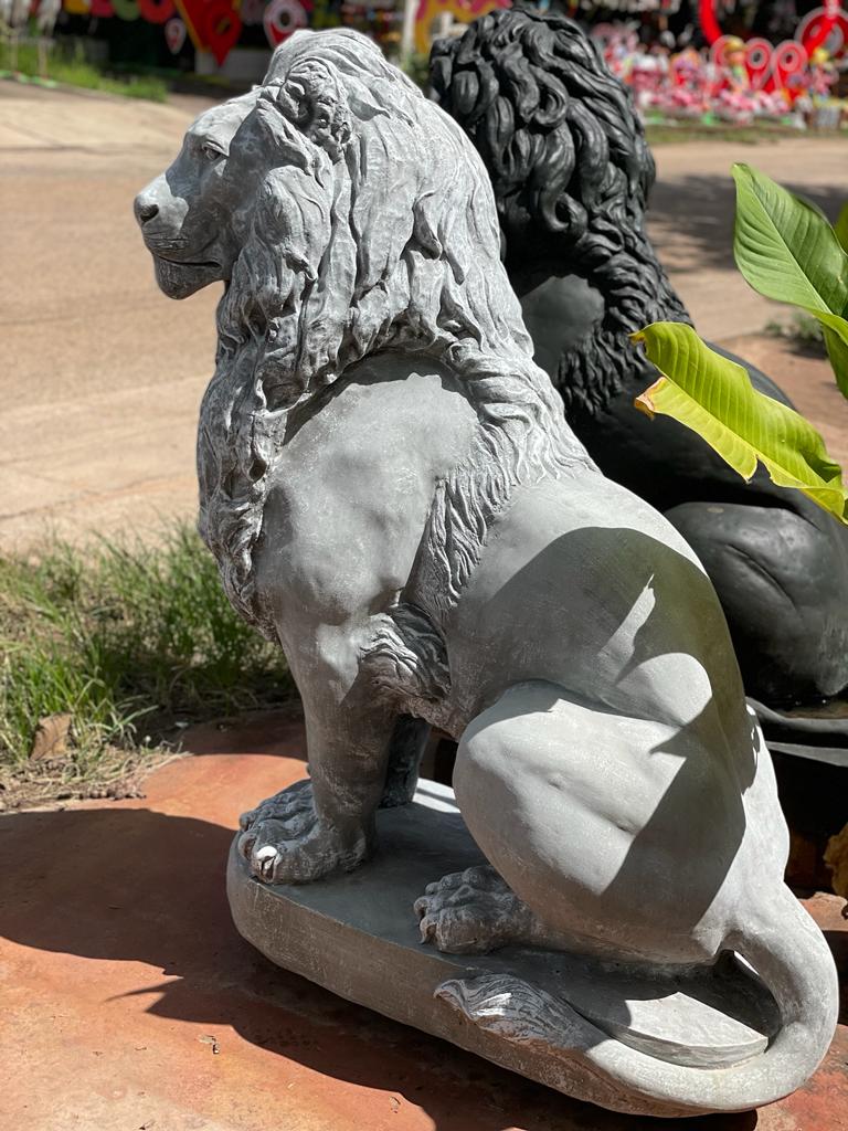פסל לגינה אריה פסלי חיות לחצר פסלים גדולים לכיכר לעירייה רומי