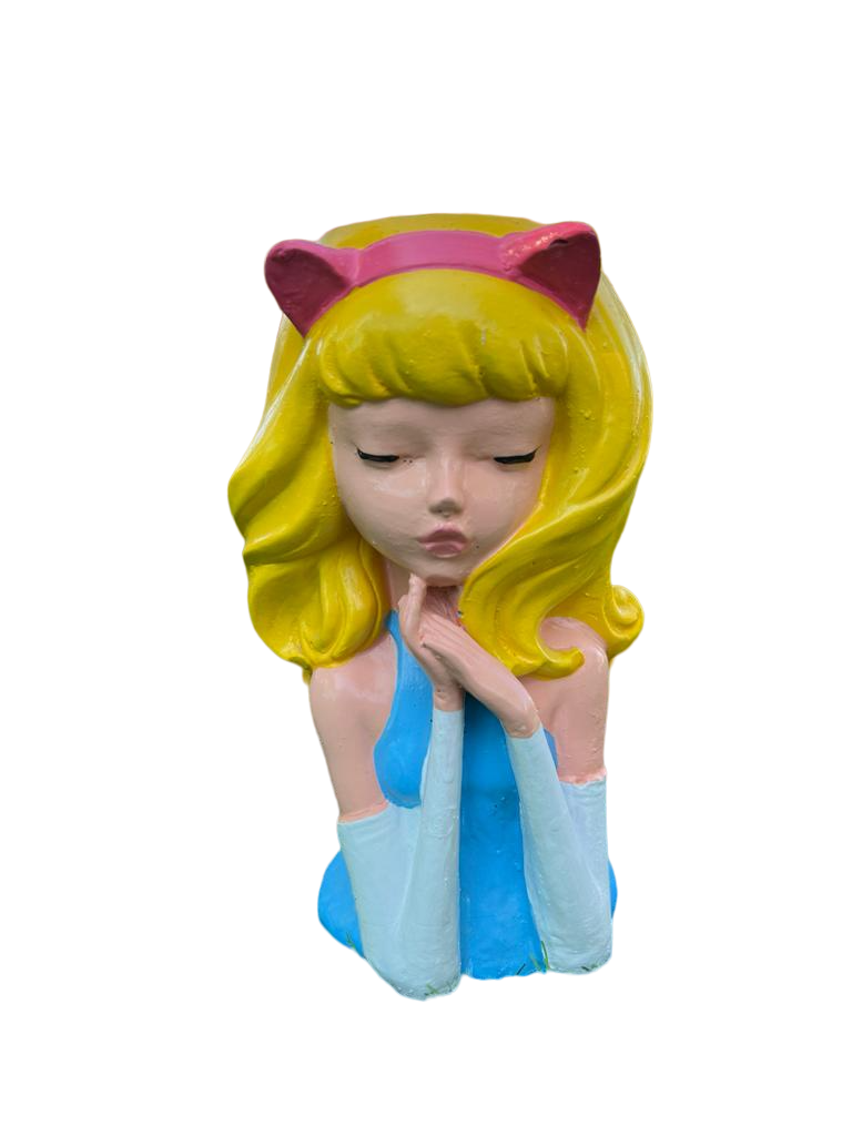 עציץ ילדה לגינה