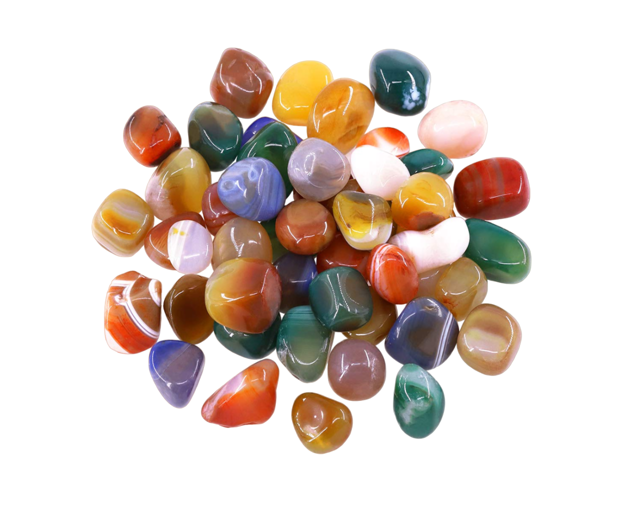 חלוקי-נחל-מקריסטלים-crystal-agate-pebbles