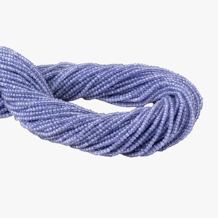 חרוזי טנזנייט חרוזים מאבני חן