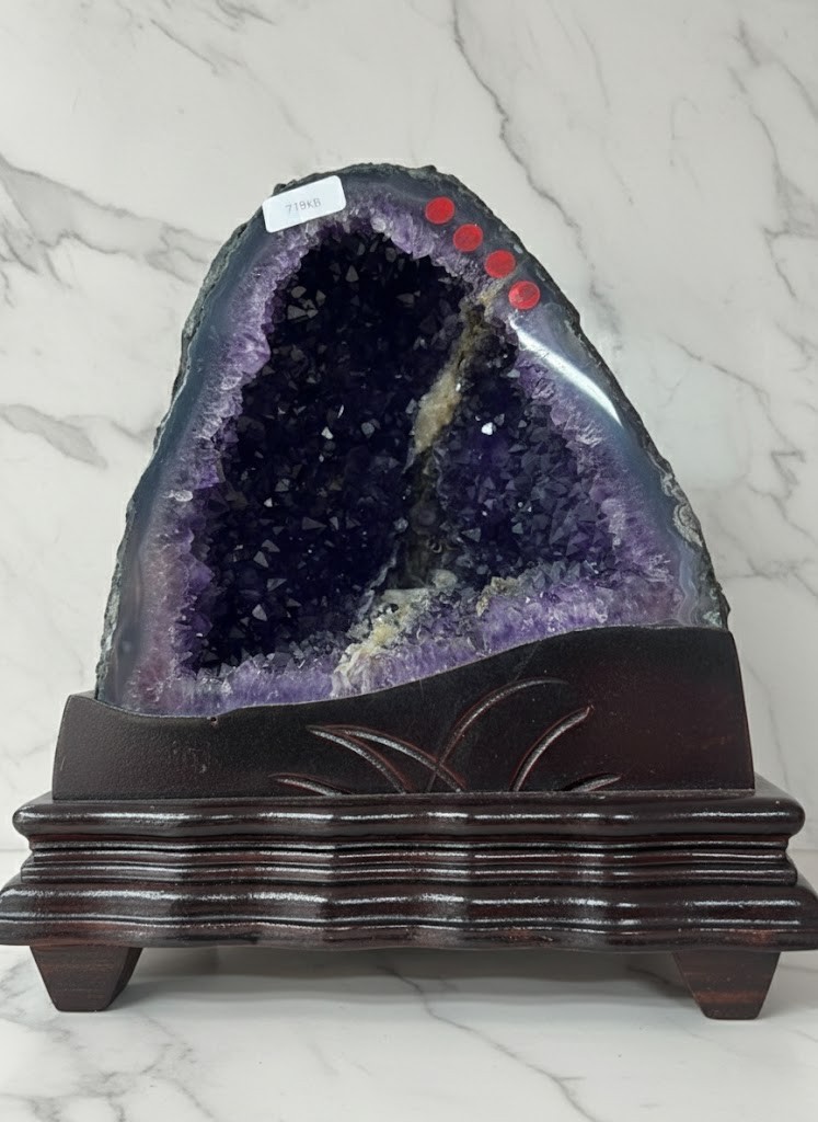 מחיר מערת קריסטלים סגולה לבית למשרד