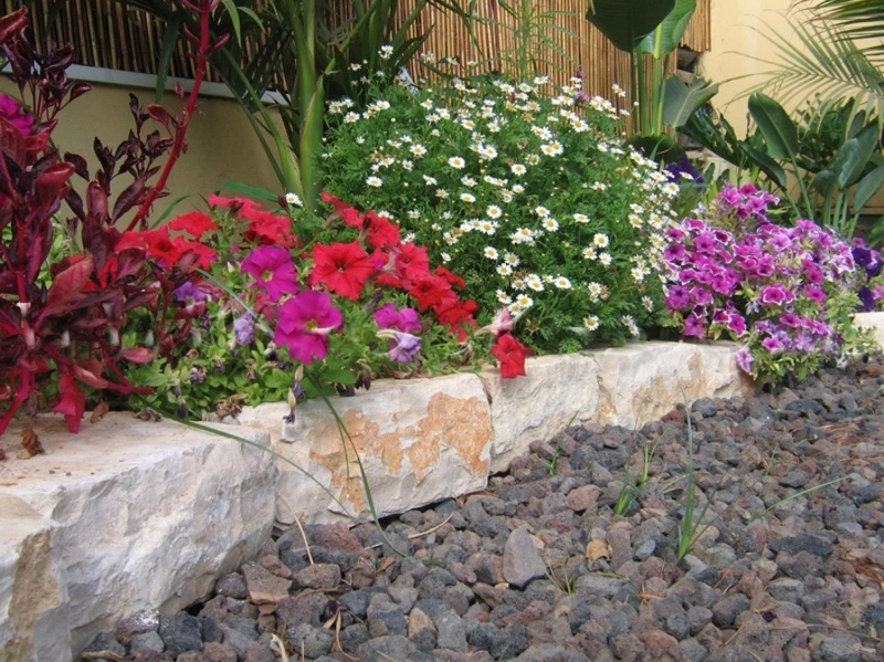 אבן תיחום מסותתת טבעית אבנים לטרסה Demarcation stone