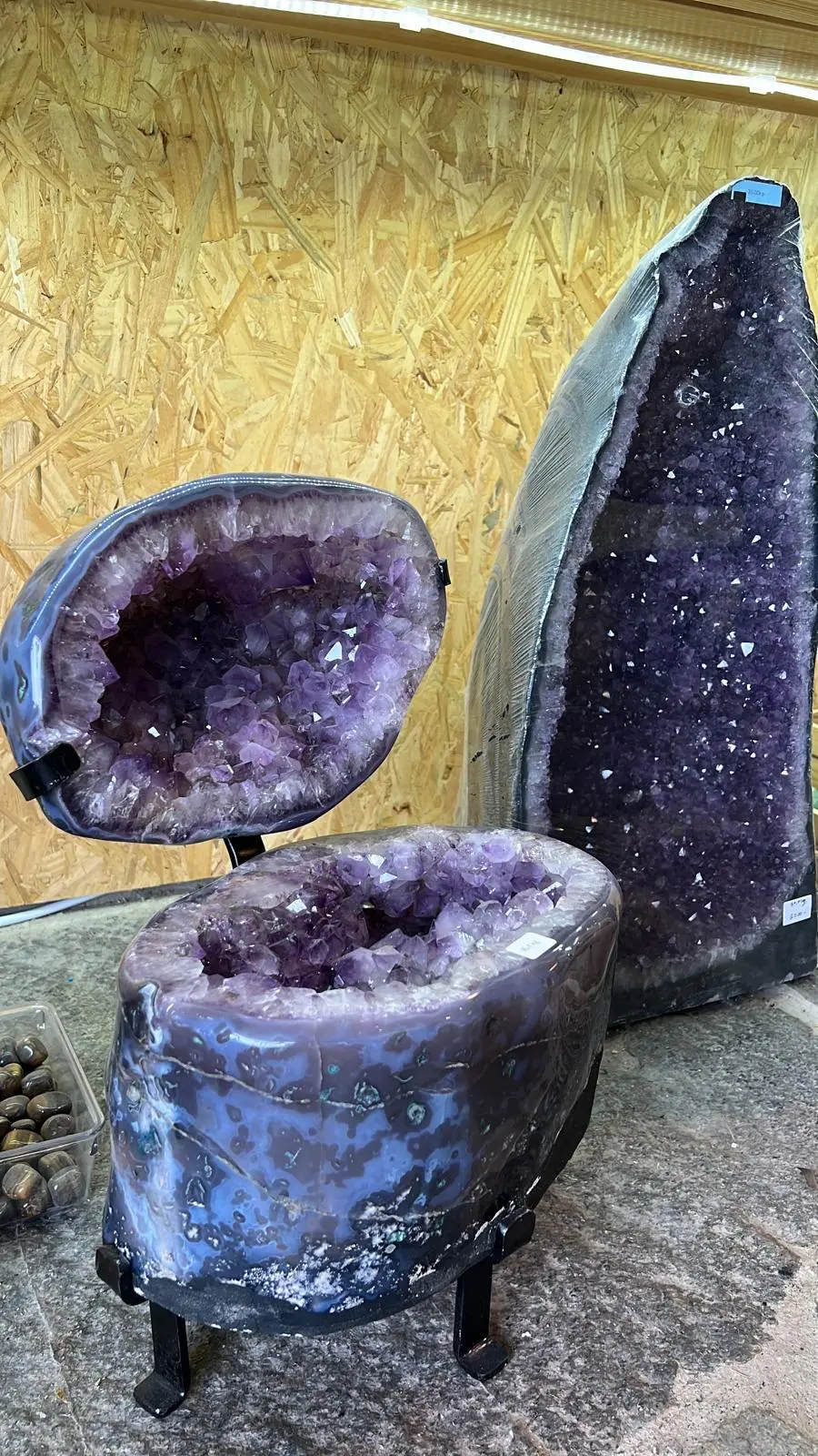 אמטיסט תיבת אוצר treasure box amethyst