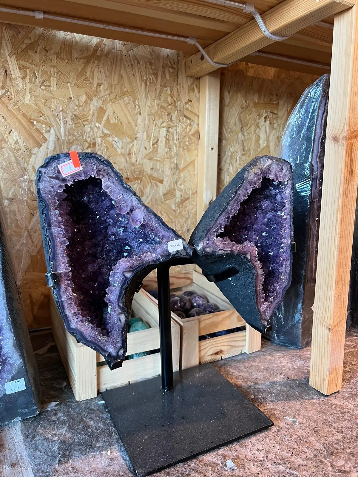 כנפי אמטיסט סגולה purple amethyst wings