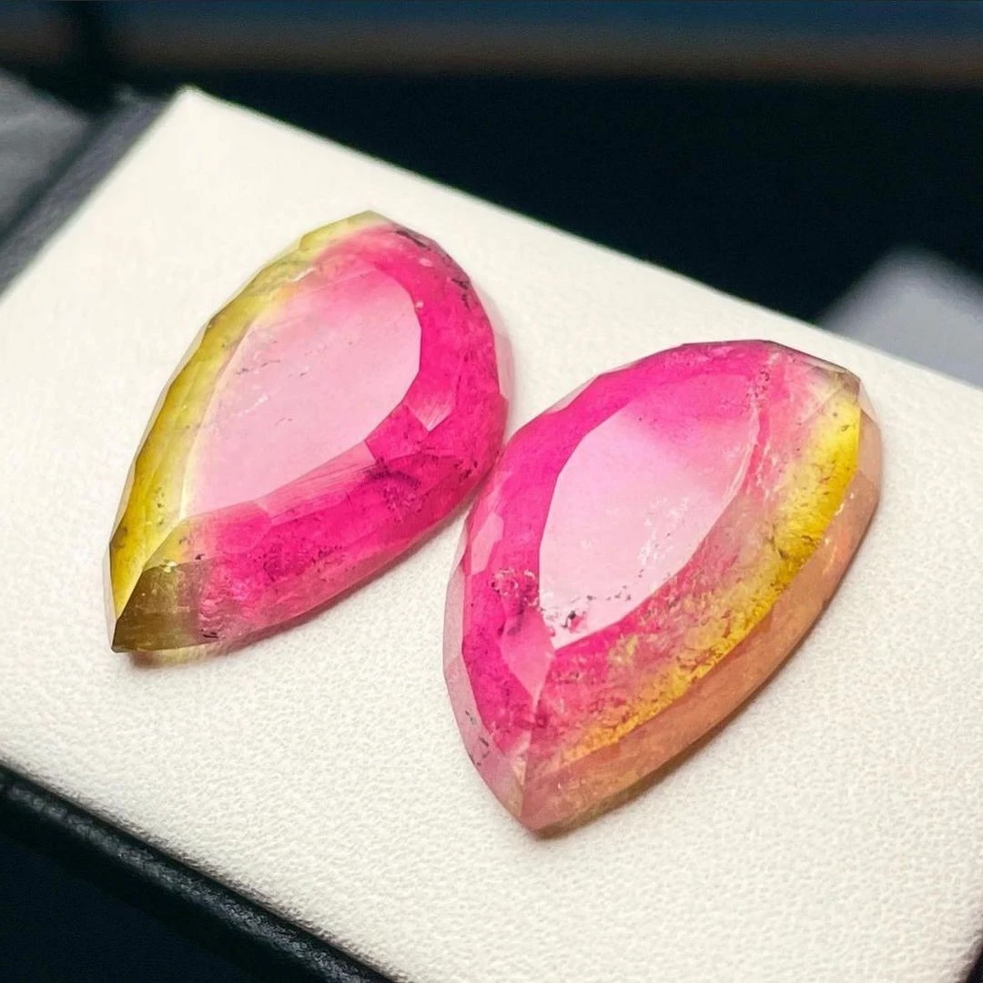 טורמלין-מלוטש-watermelon-tourmaline טורמלין-מלוטש-watermelon-tourmaline