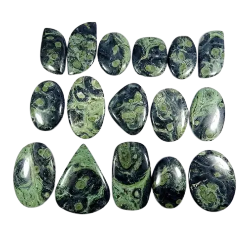 קבושון גספר קמבבה נבולה kambaba nebula jasper cabochon קבושון גספר קמבבה נבולה kambaba nebula jasper cabochon
