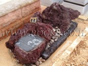 Tuff Rock Gravestones