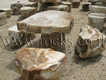 פינות ישיבה מסלע