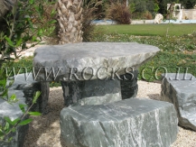 פינות ישיבה מסלע